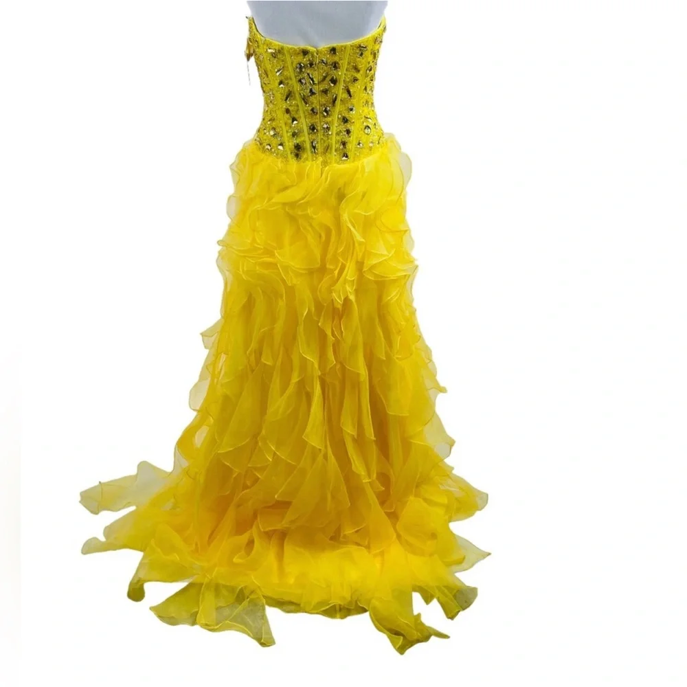 Giosue High Low Fun Fashion OOC Pageant Designer dress 4 8 NWT - Picture 4 of 6